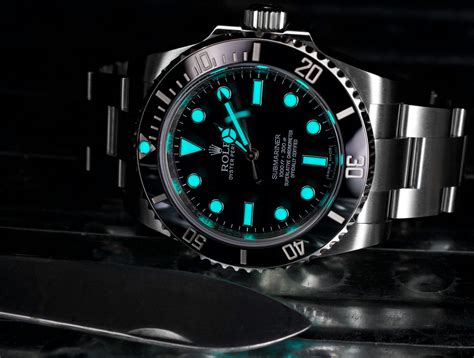 rolex models.with blue.lume|Rolex chromalight.